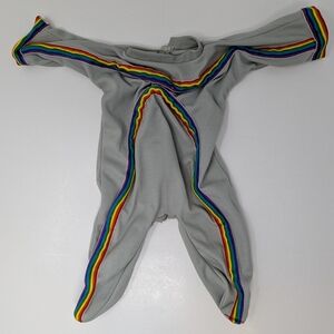 Cabbage Patch Kids Doll Rainbow Jumper Posable Wire Gray